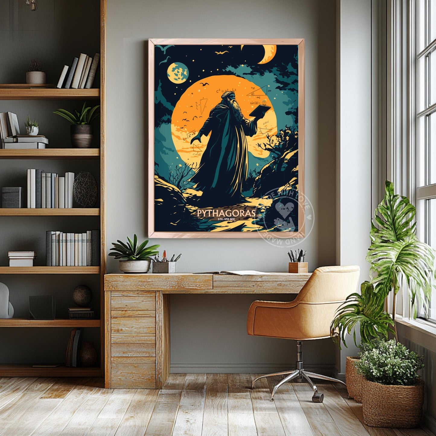 Pythagoras Philosopher Print