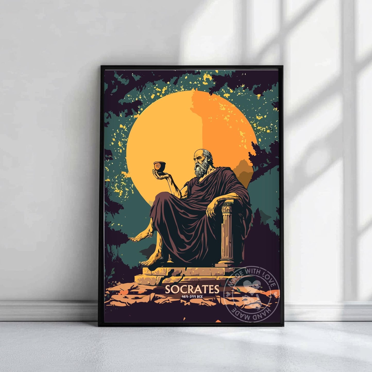 Socrates Philosophy Poster