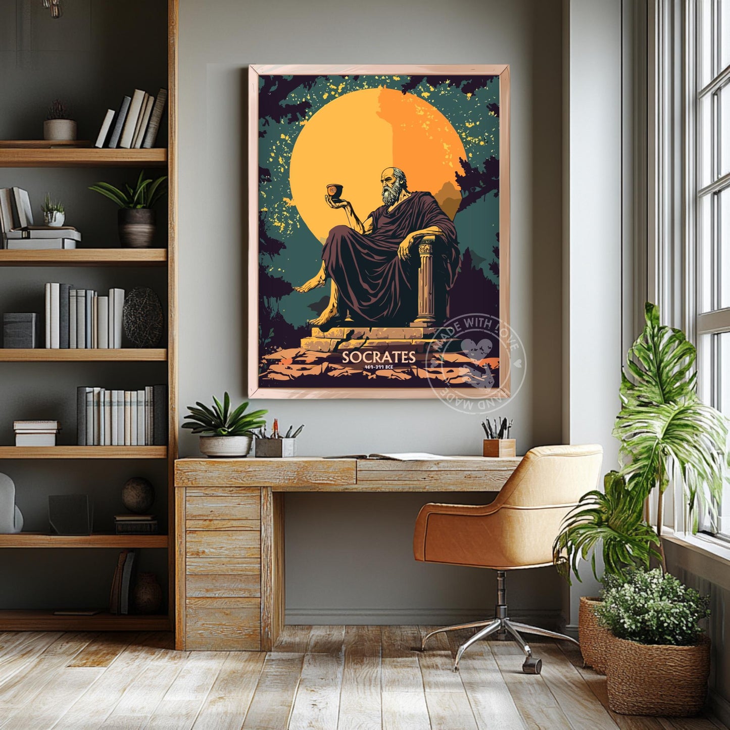 Socrates Philosophy Poster