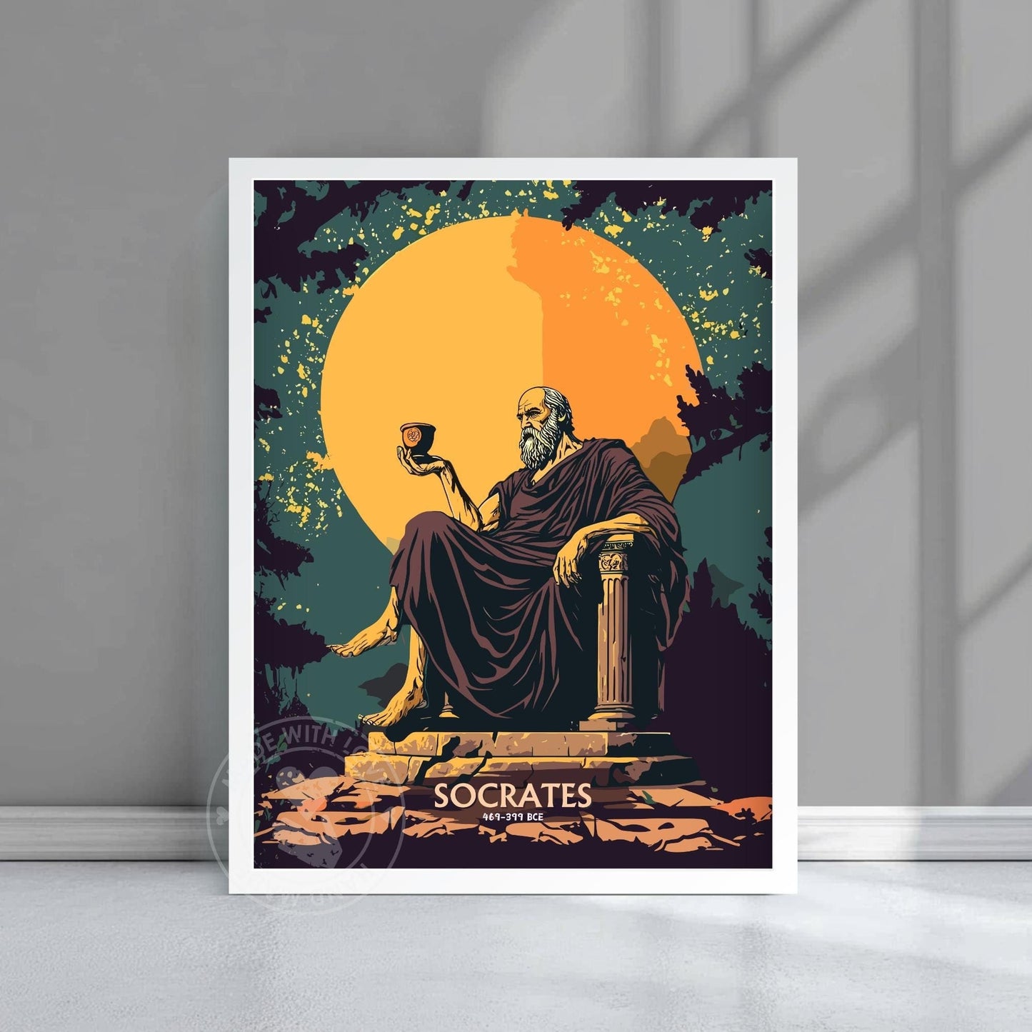 Socrates Philosophy Poster