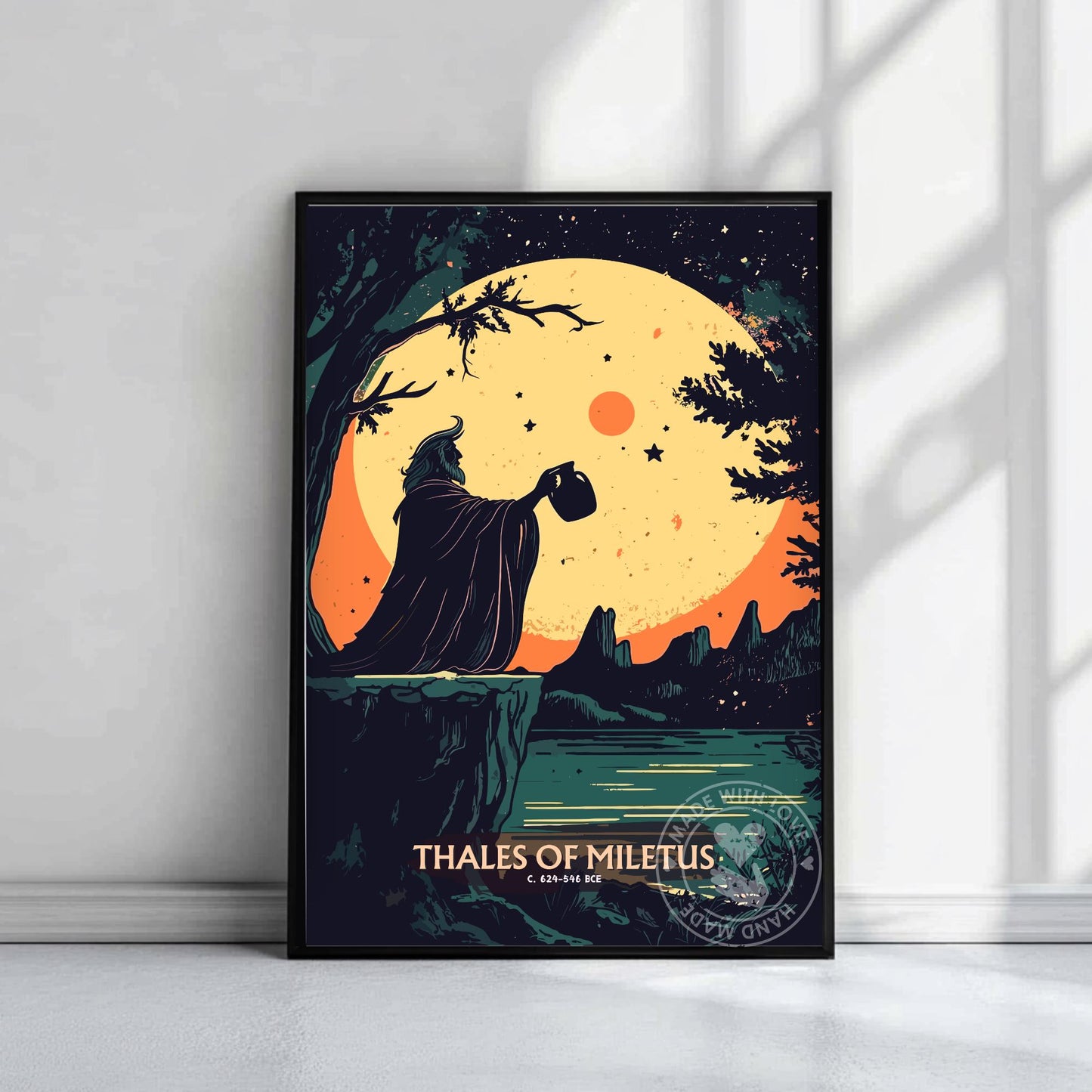 Thales of Miletus Philosopher Print