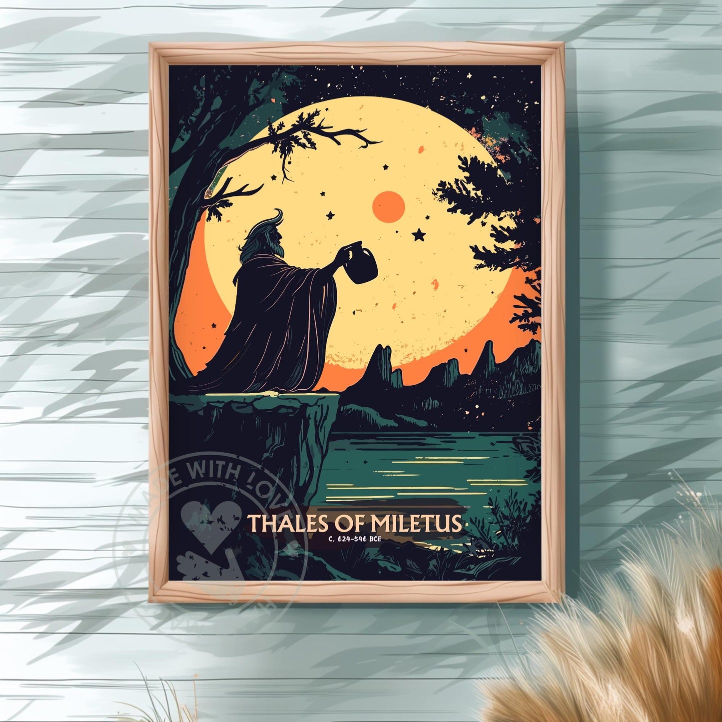 Thales of Miletus Philosopher Print