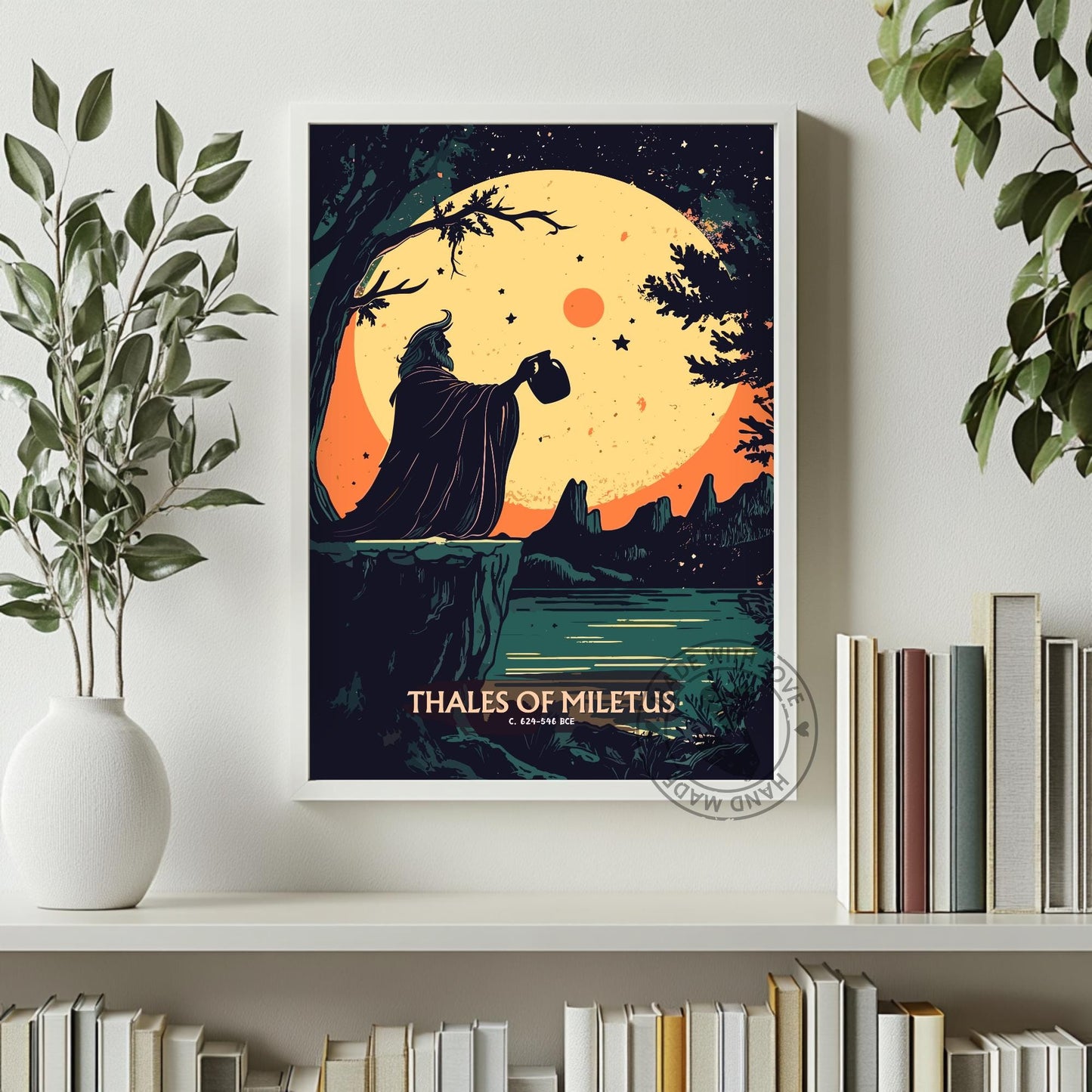 Thales of Miletus Philosopher Print