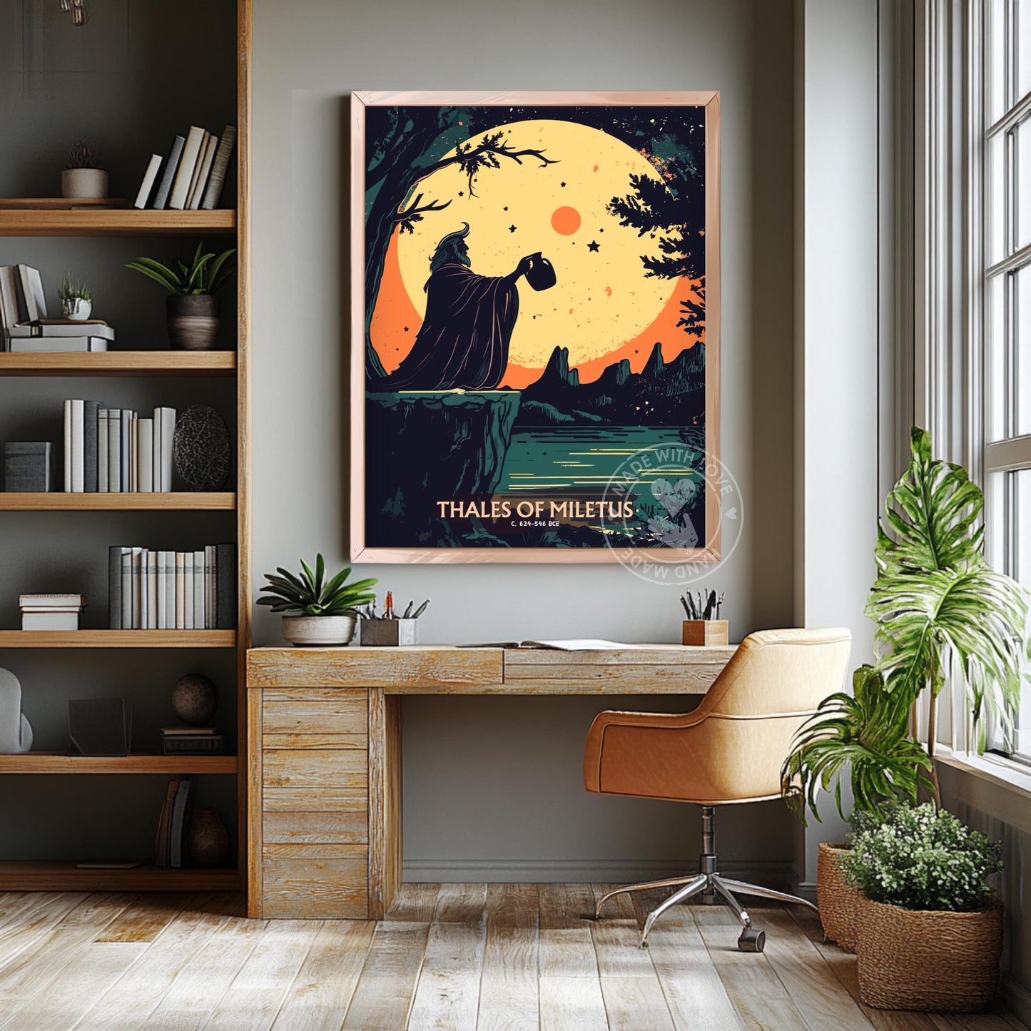 Thales of Miletus Philosopher Print