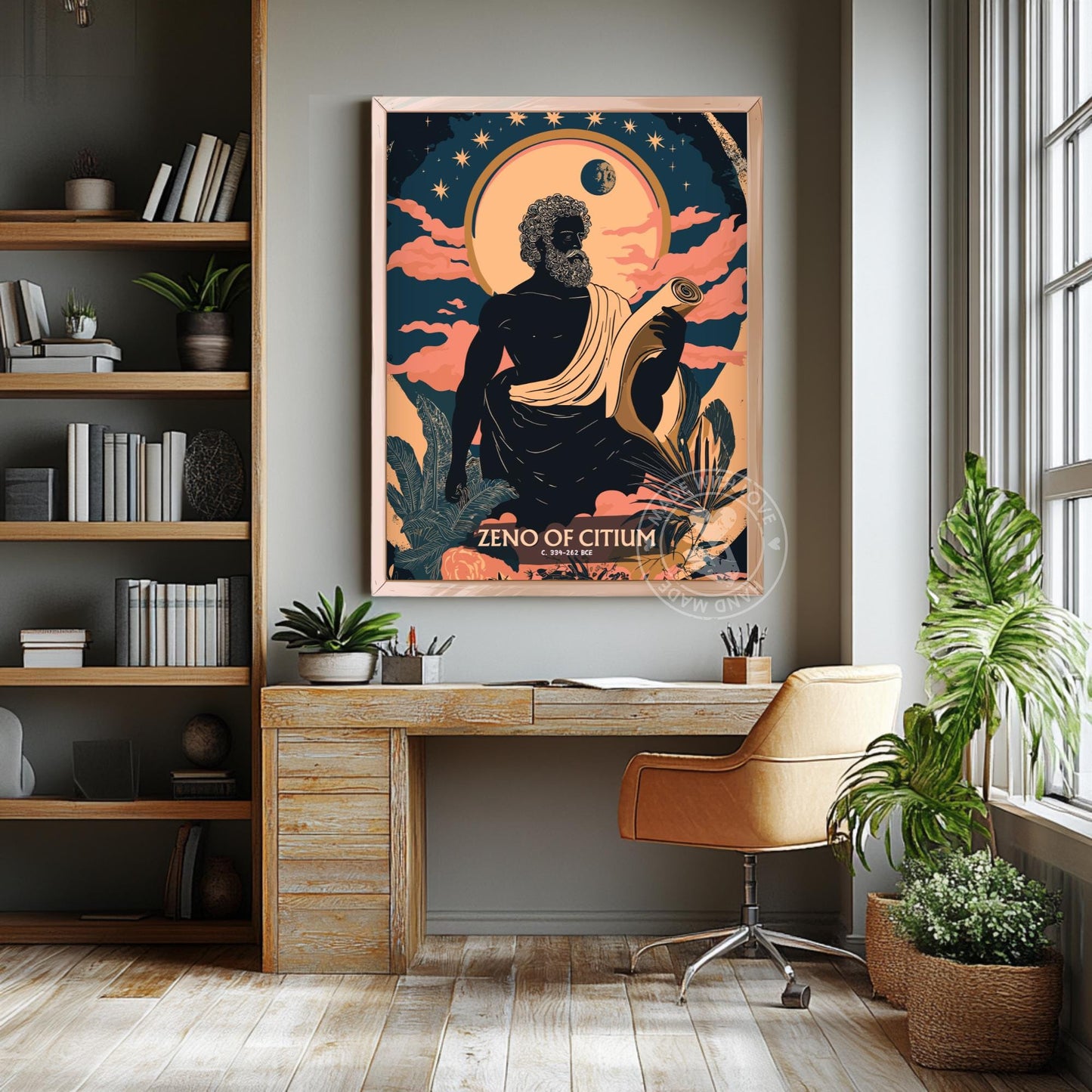 Zeno of Citium Philosopher Print