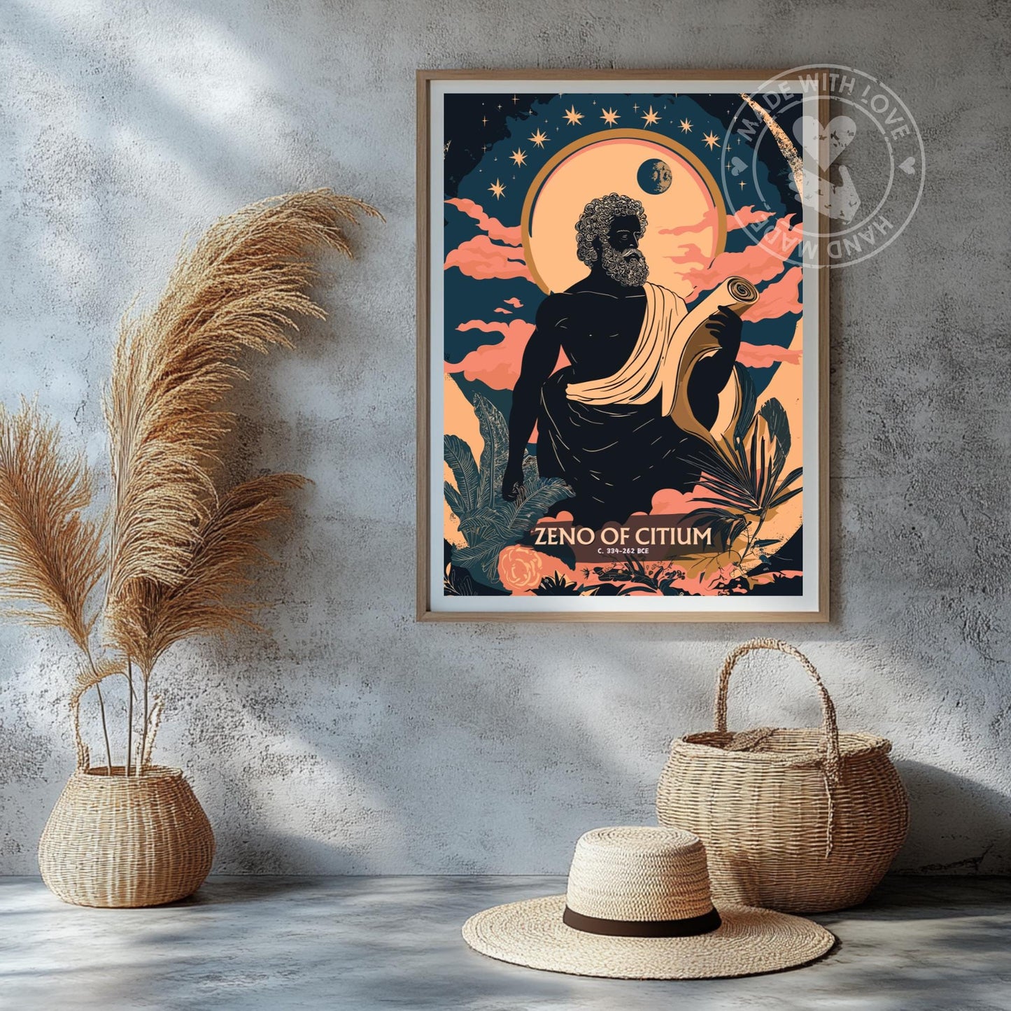 Zeno of Citium Philosopher Print