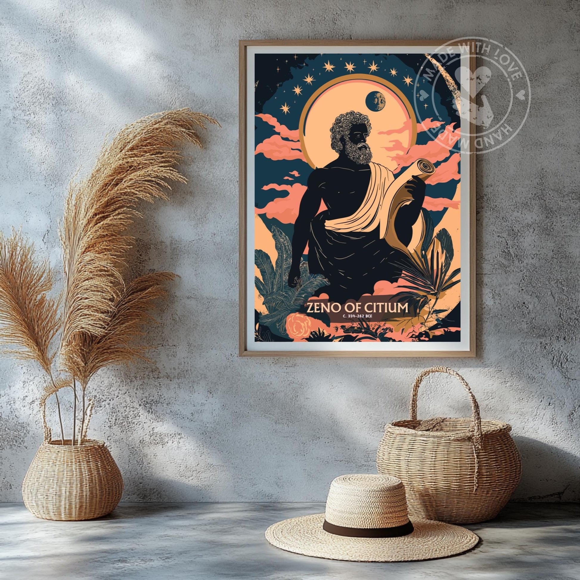 Zeno of Citium Philosopher Print