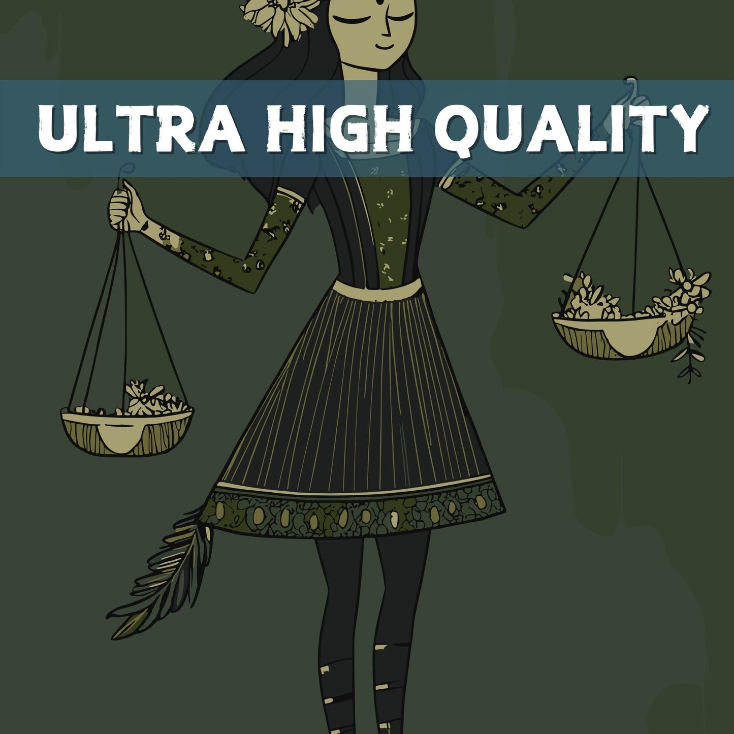 Libra Zodiac Sign Poster