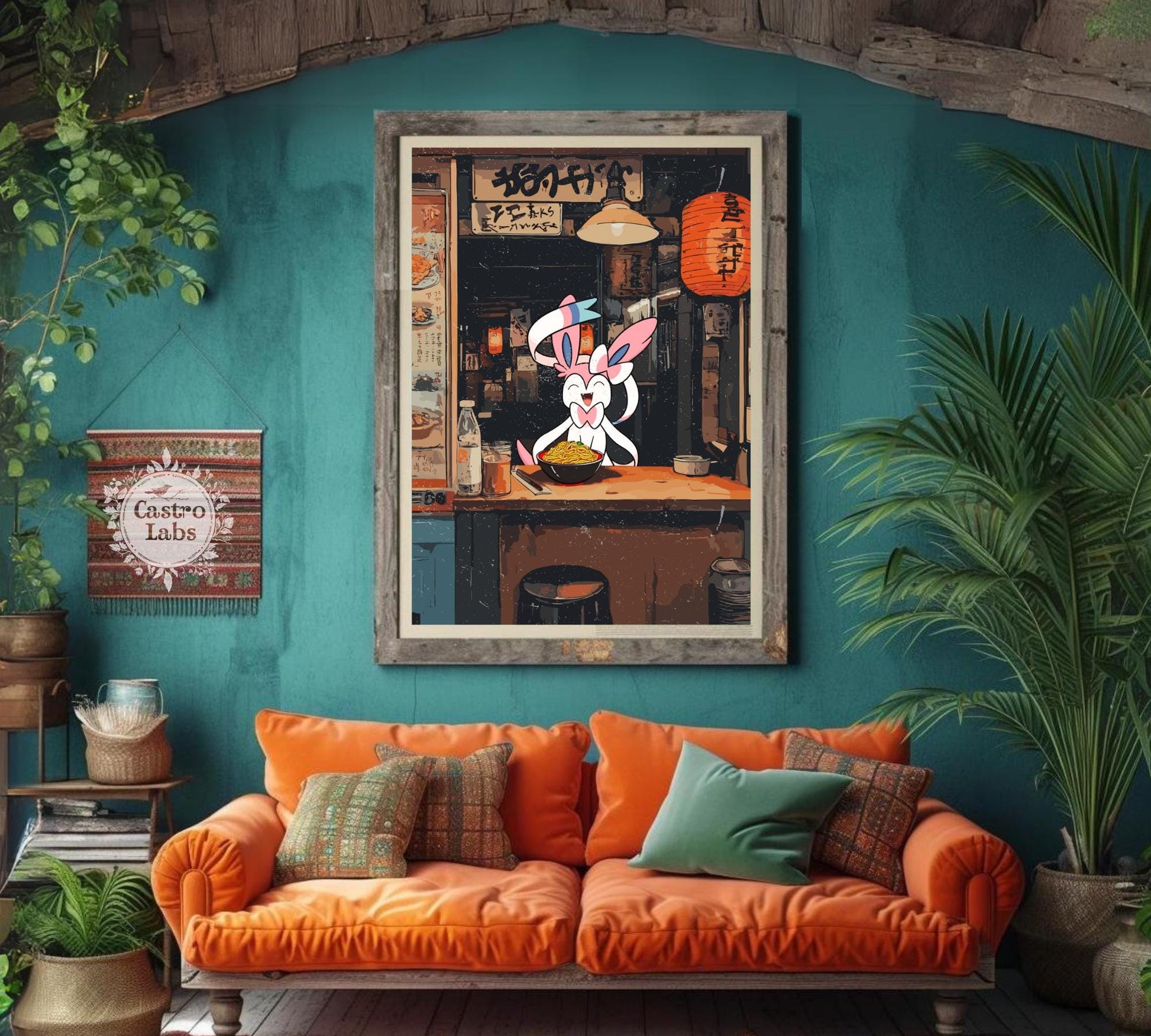 Sylveon Ramen Series Poster