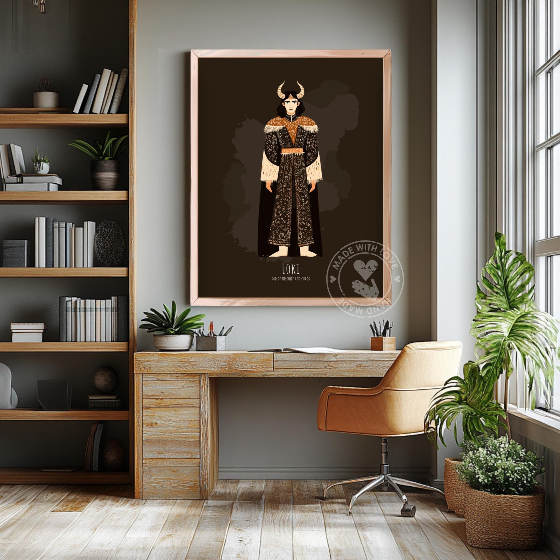 Loki God Poster