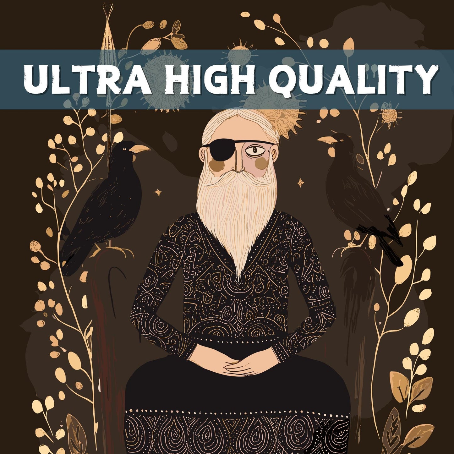 Odin Norse god poster