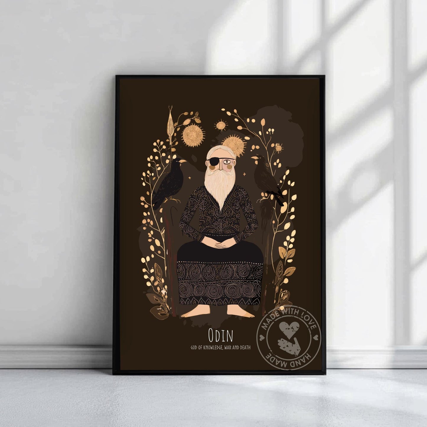 Odin Norse god poster
