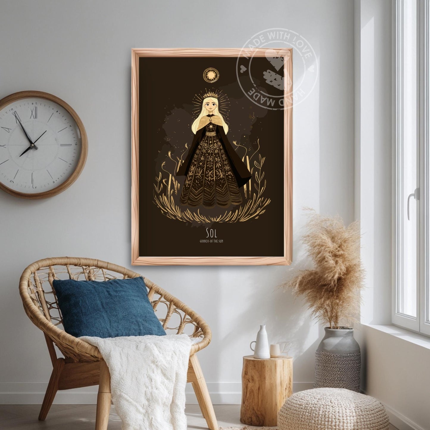 Goddess Sol Poster