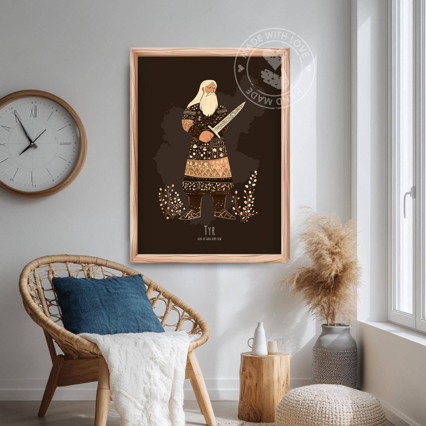 Tyr God Poster