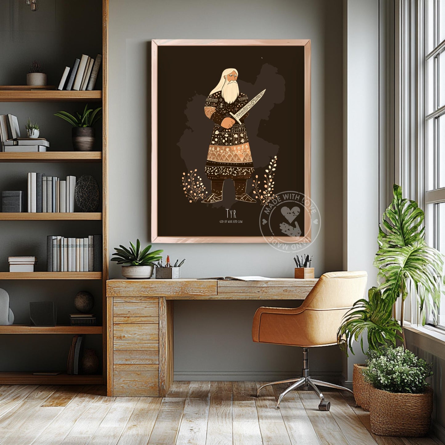 Tyr God Poster
