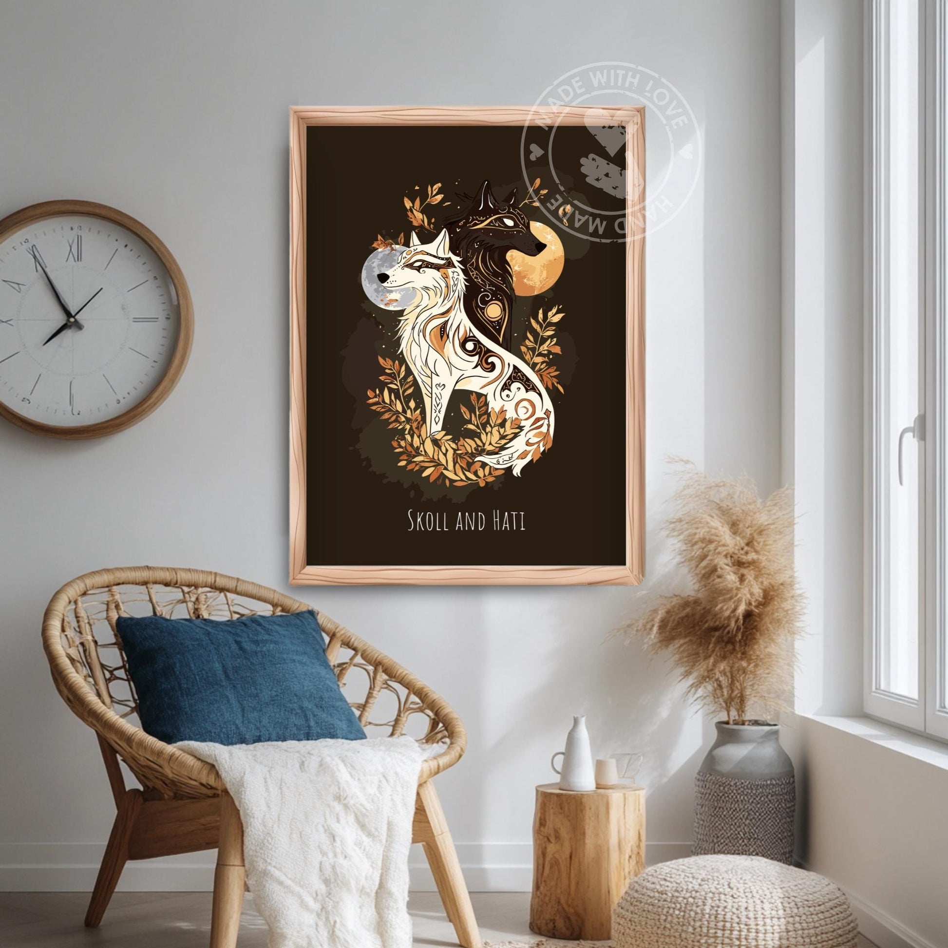 Skoll and Hati Poster