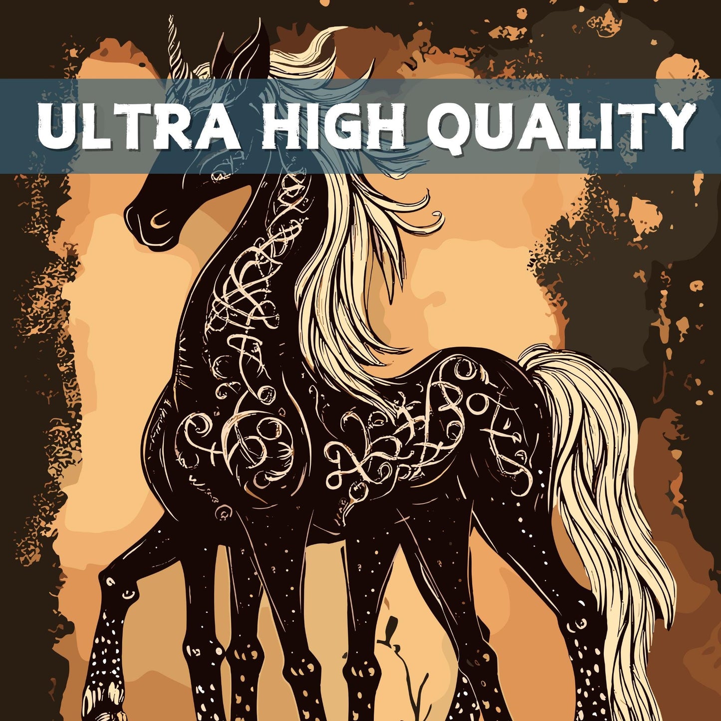 Sleipnir Norse Mythology poster