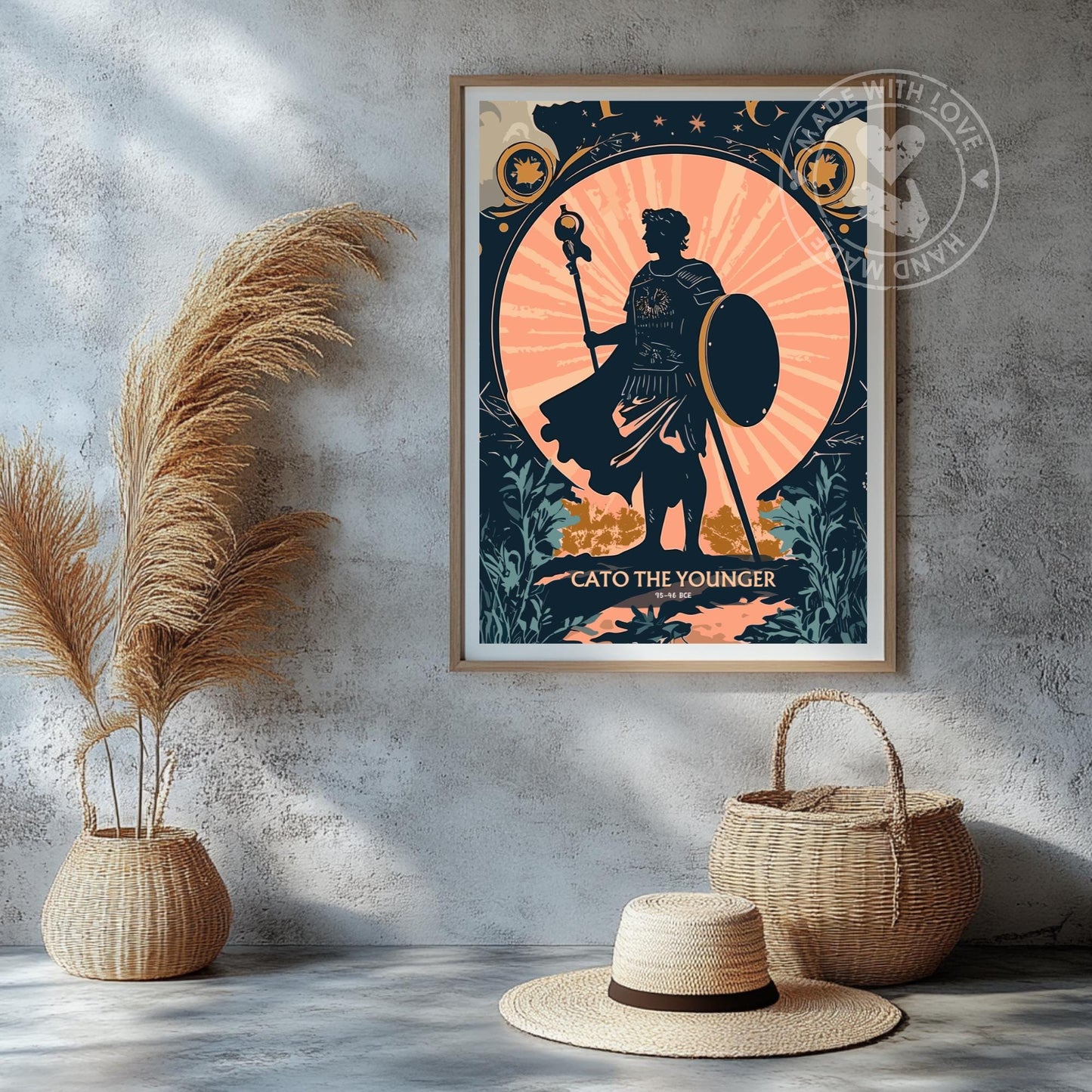 Cato the Younger Philosopher Print
