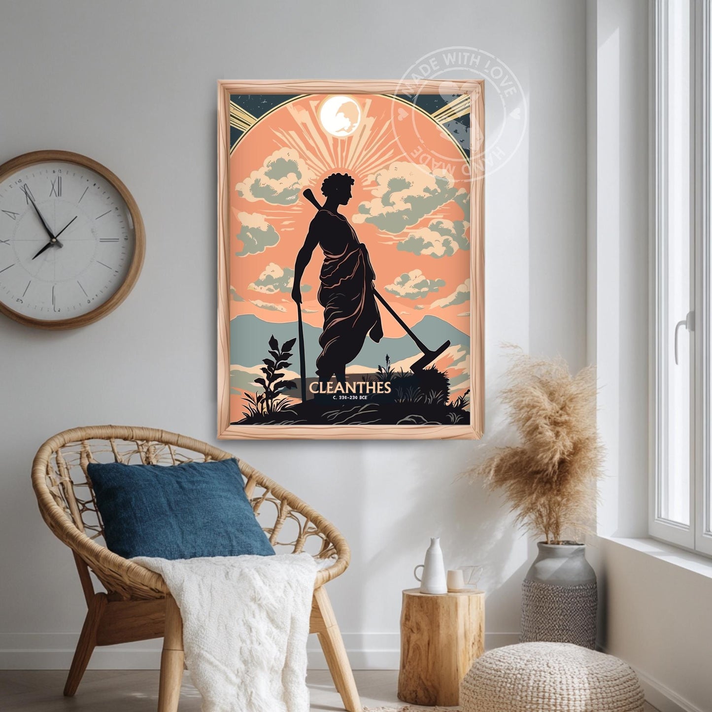 Cleanthes Philosopher Print