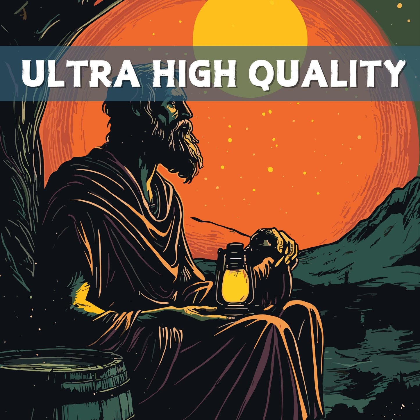 Diogenes Philosopher Print