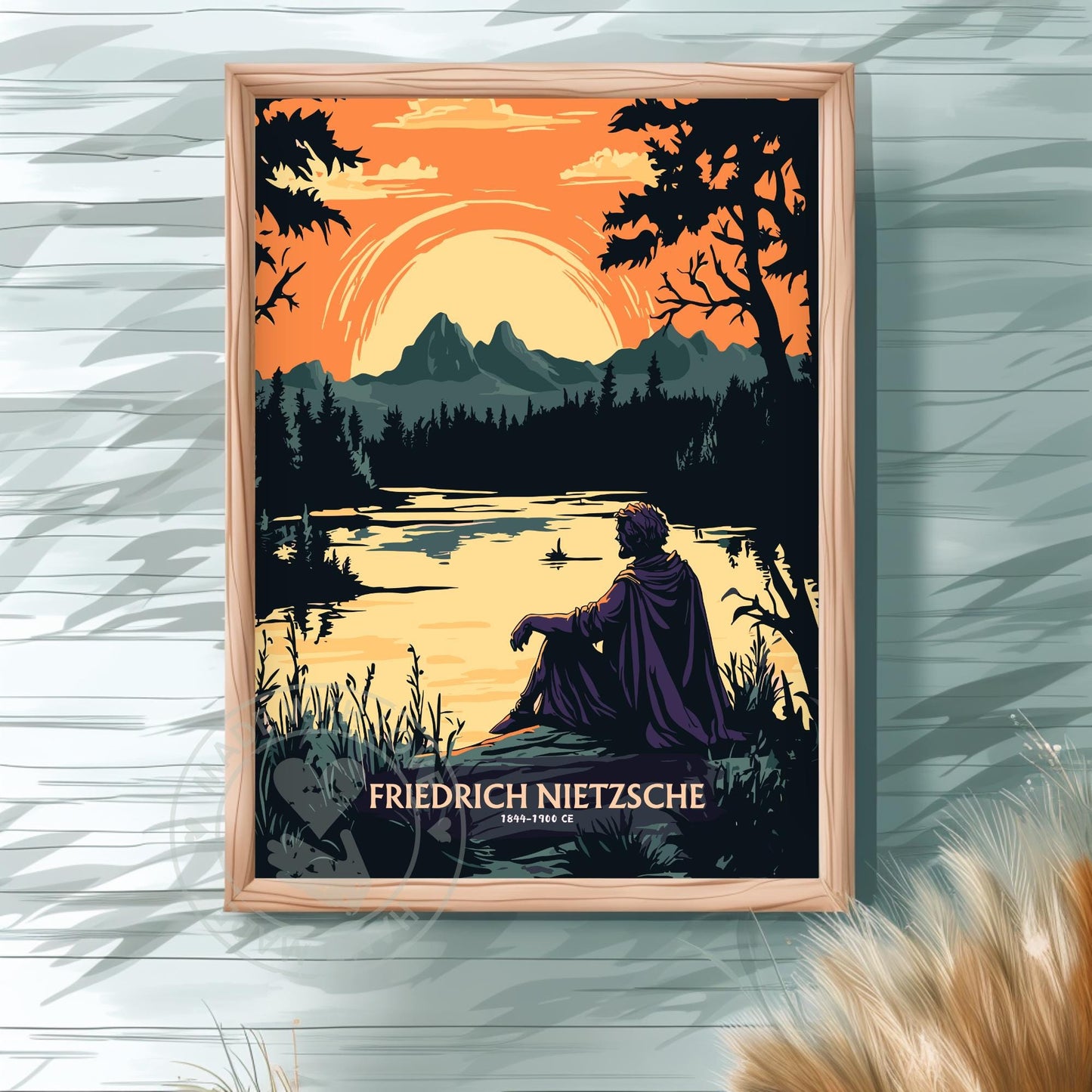 Friedrich Nietzsche Philosopher Print