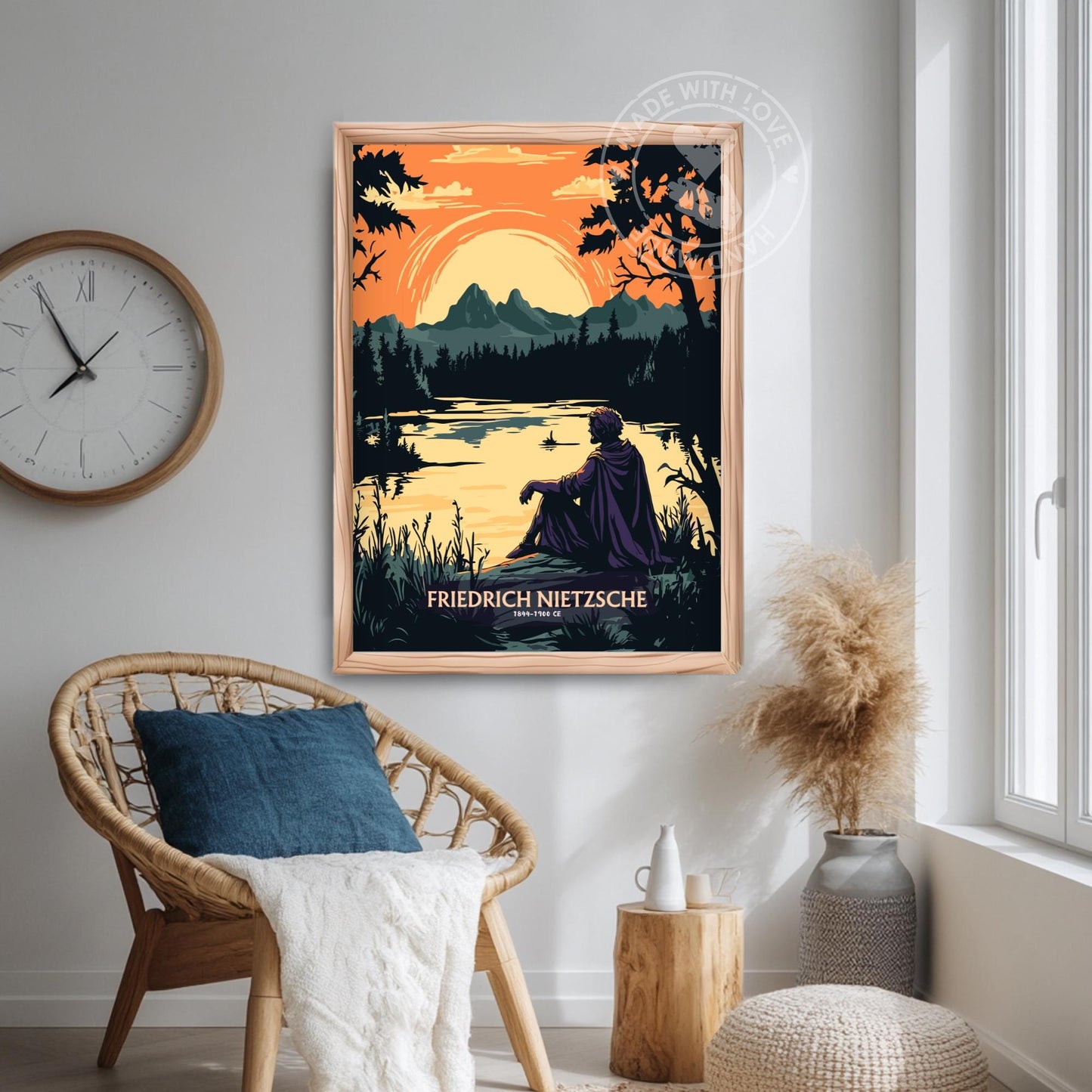 Friedrich Nietzsche Philosopher Print