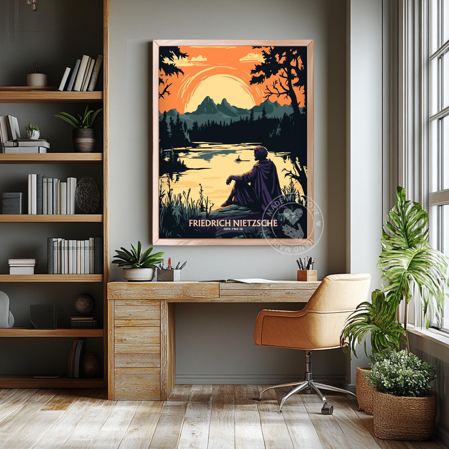 Friedrich Nietzsche Philosopher Print