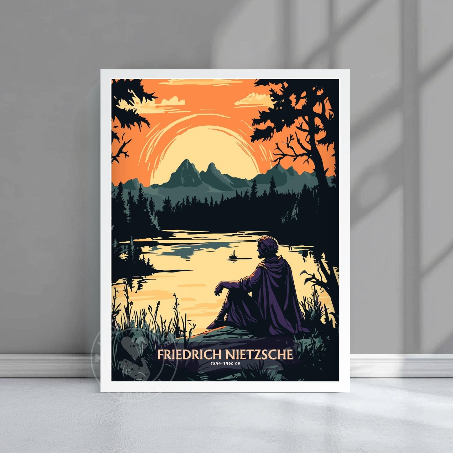 Friedrich Nietzsche Philosopher Print