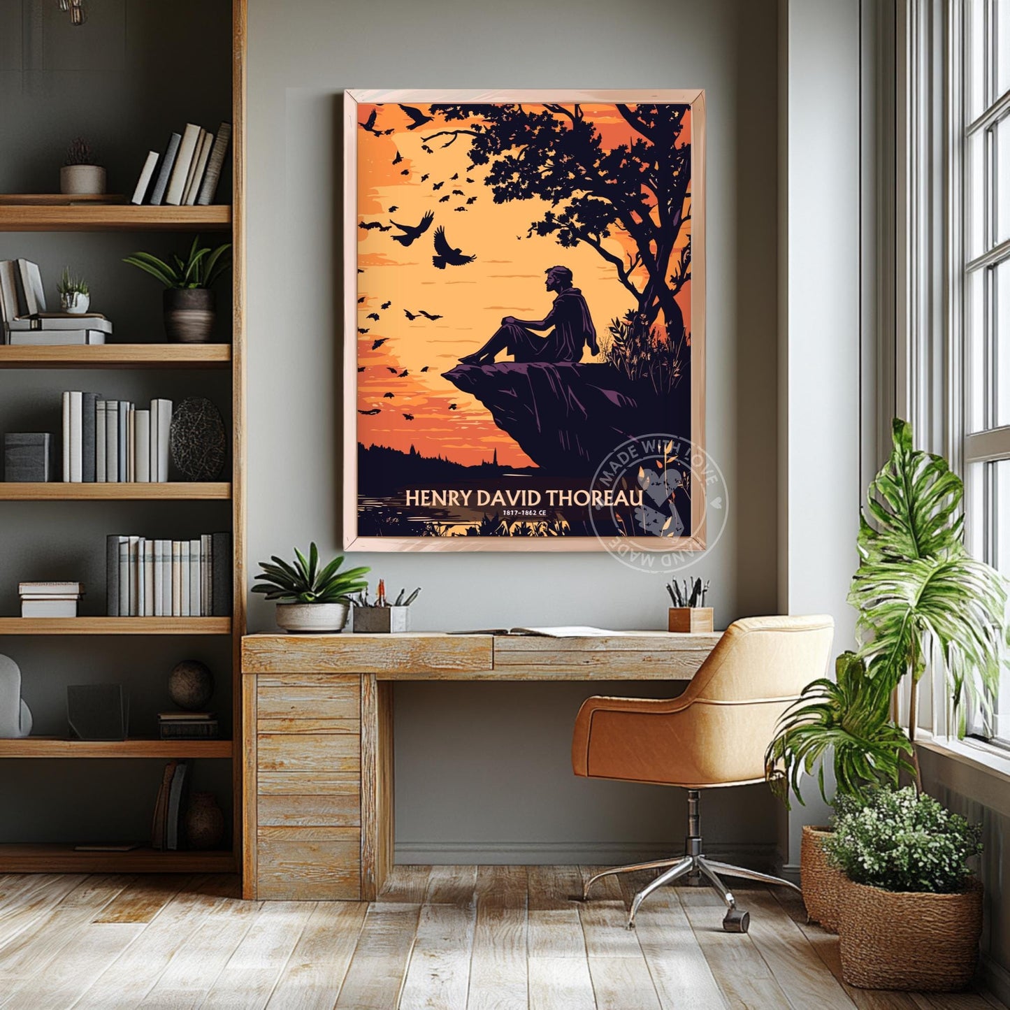 Henry David Thoreau Philosopher Print