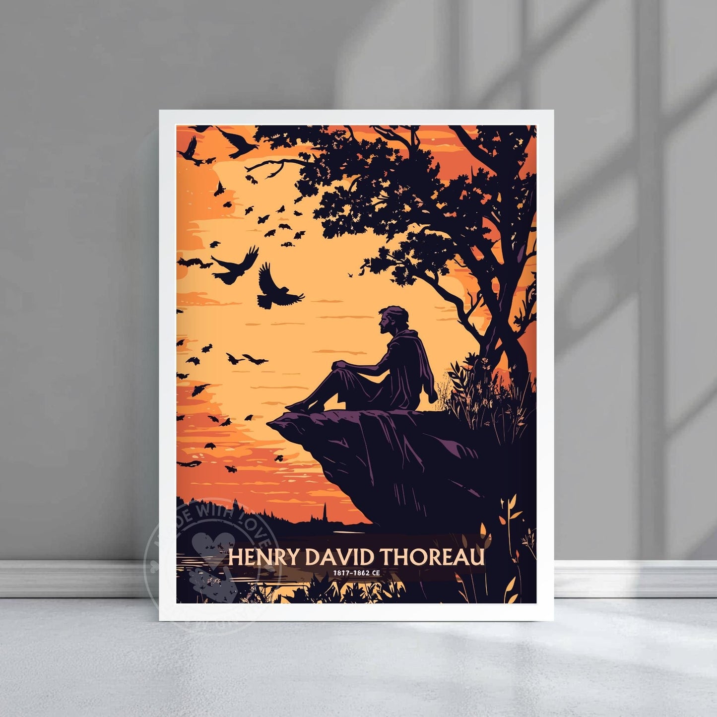 Henry David Thoreau Philosopher Print