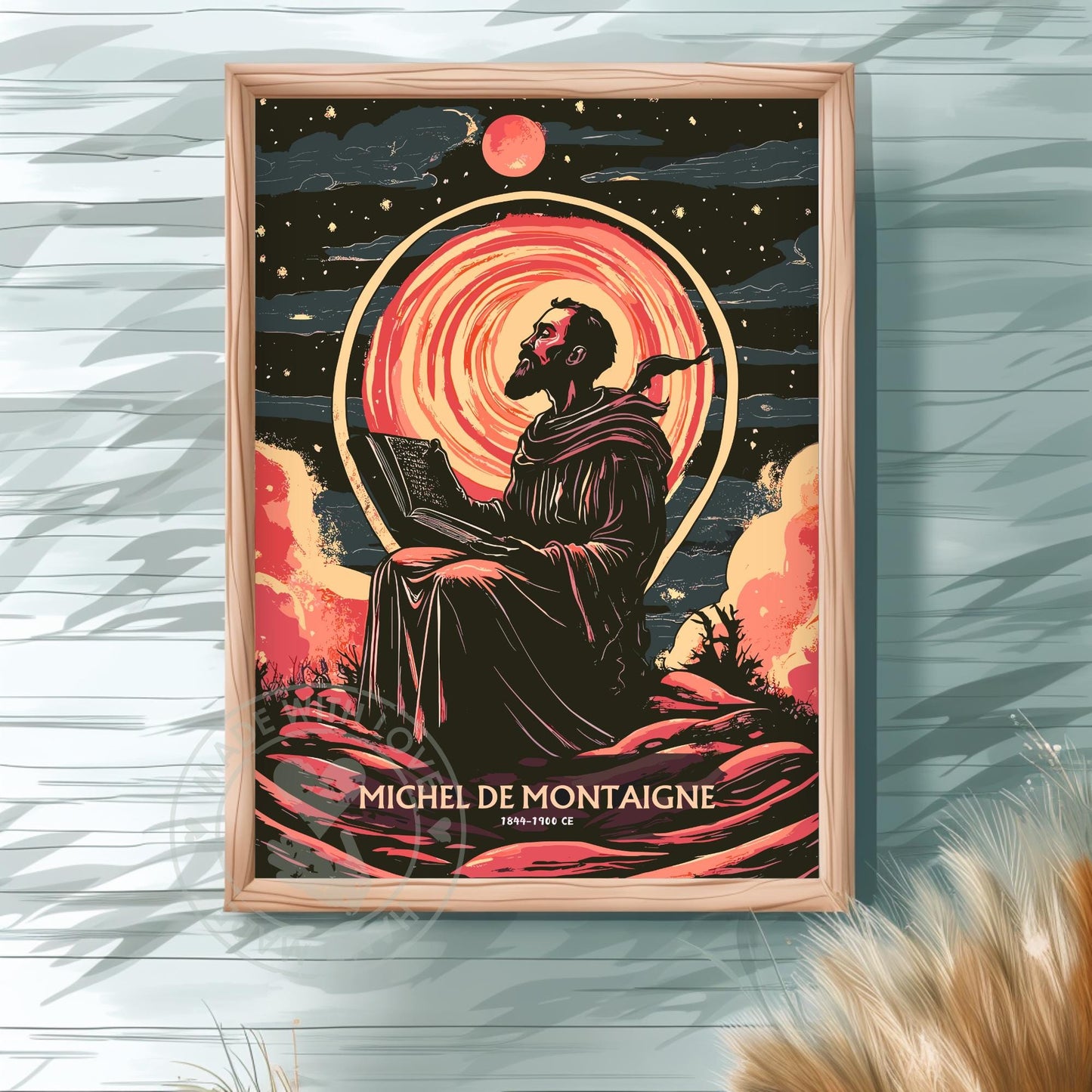 Michel de Montaigne Philosopher Print