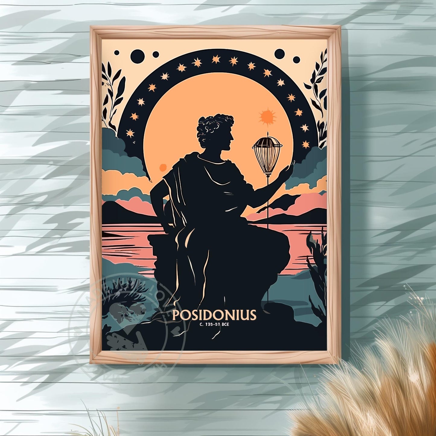 Posidonius Philosopher Print