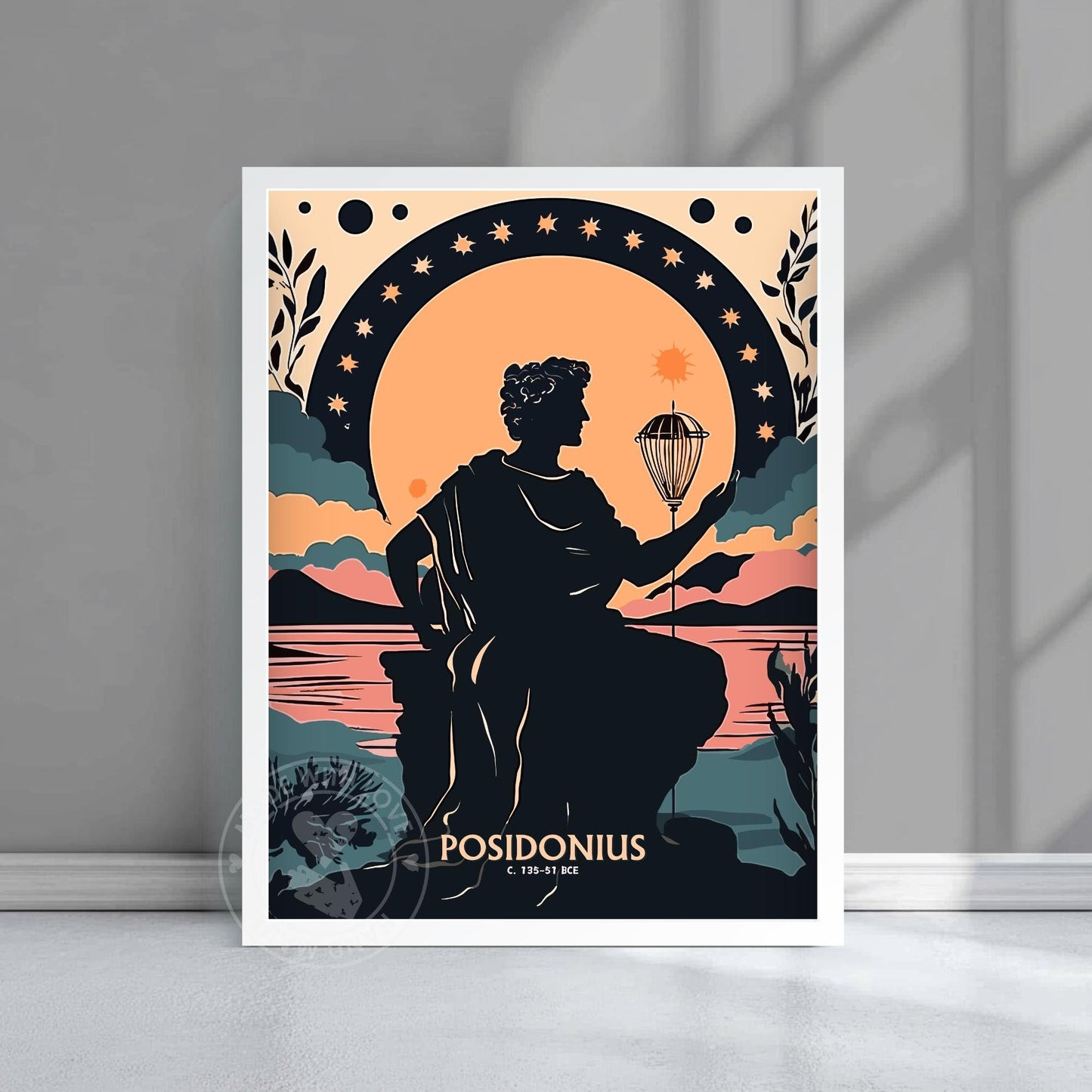 Posidonius Philosopher Print