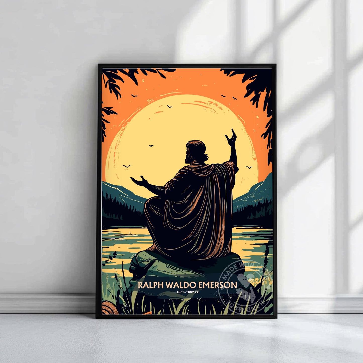 Ralph Waldo Emerson Philosopher Print