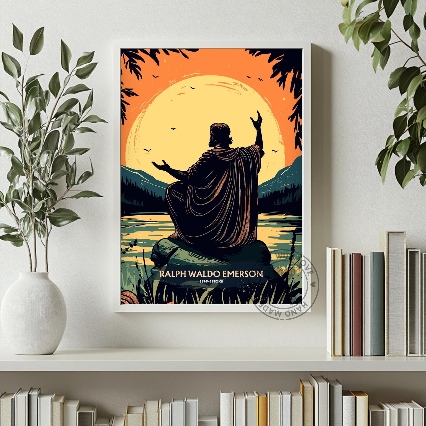 Ralph Waldo Emerson Philosopher Print