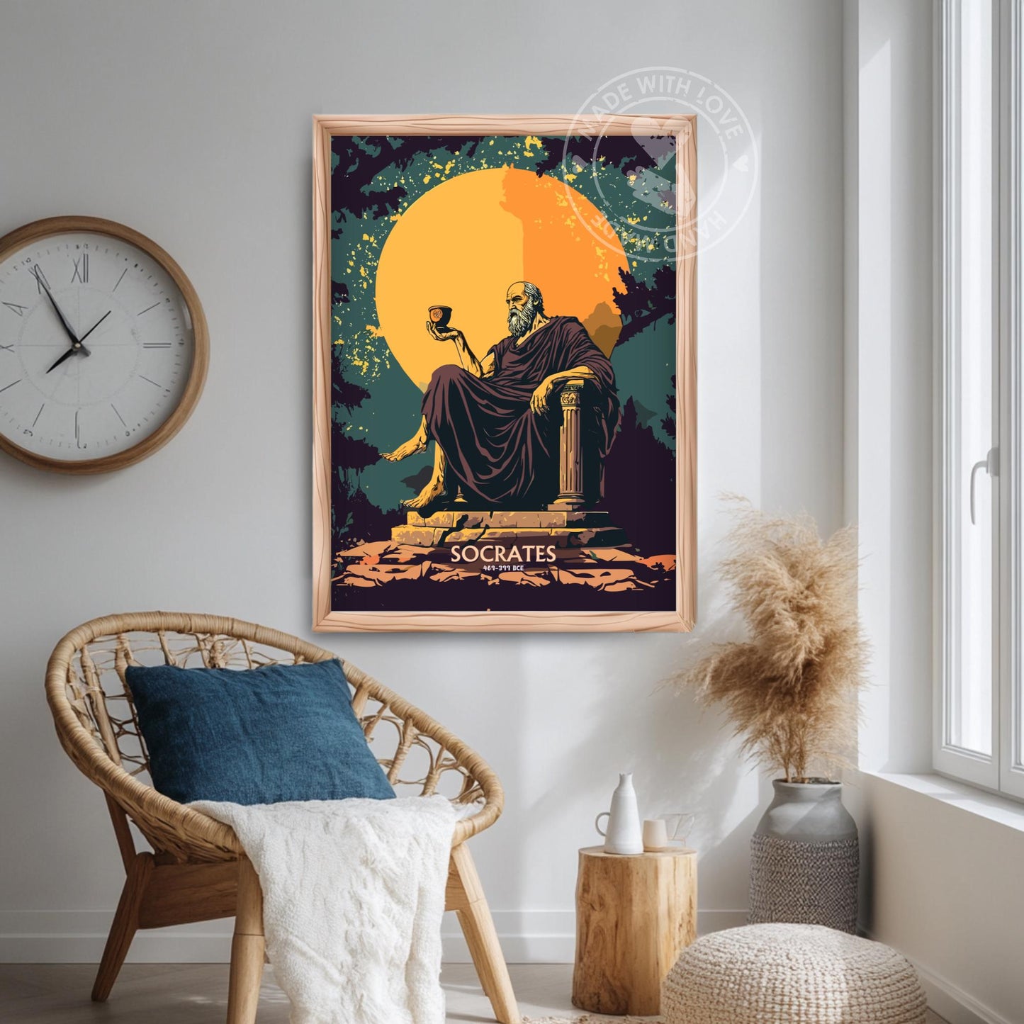 Socrates Philosophy Poster