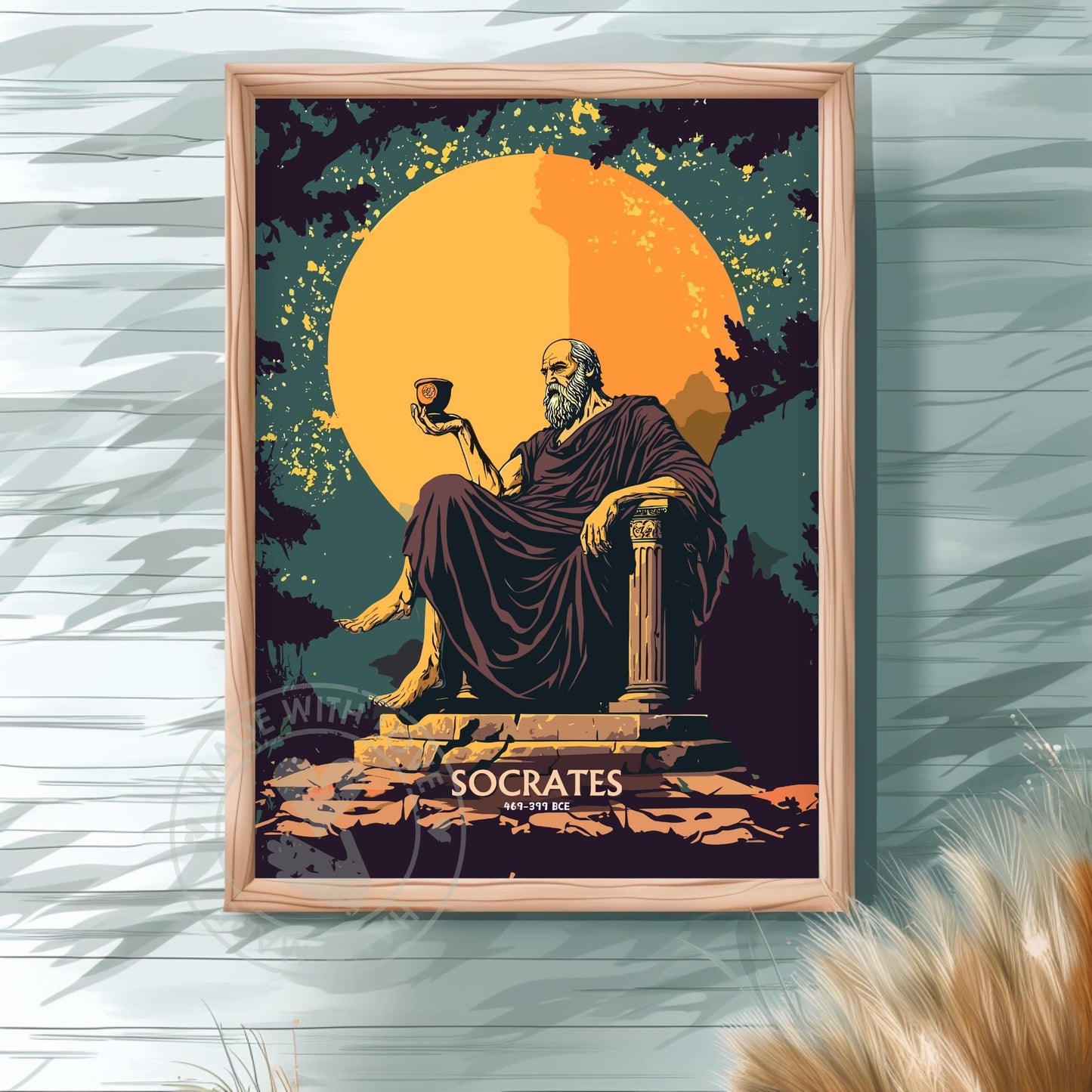 Socrates Philosophy Poster