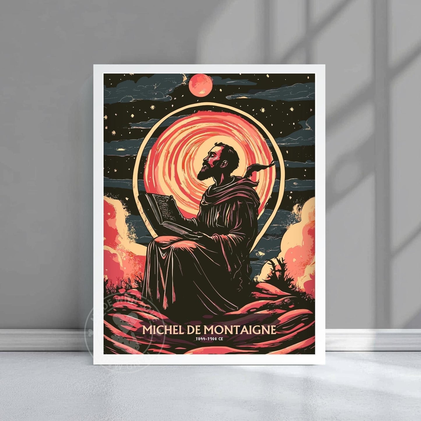 Michel de Montaigne Philosopher Print