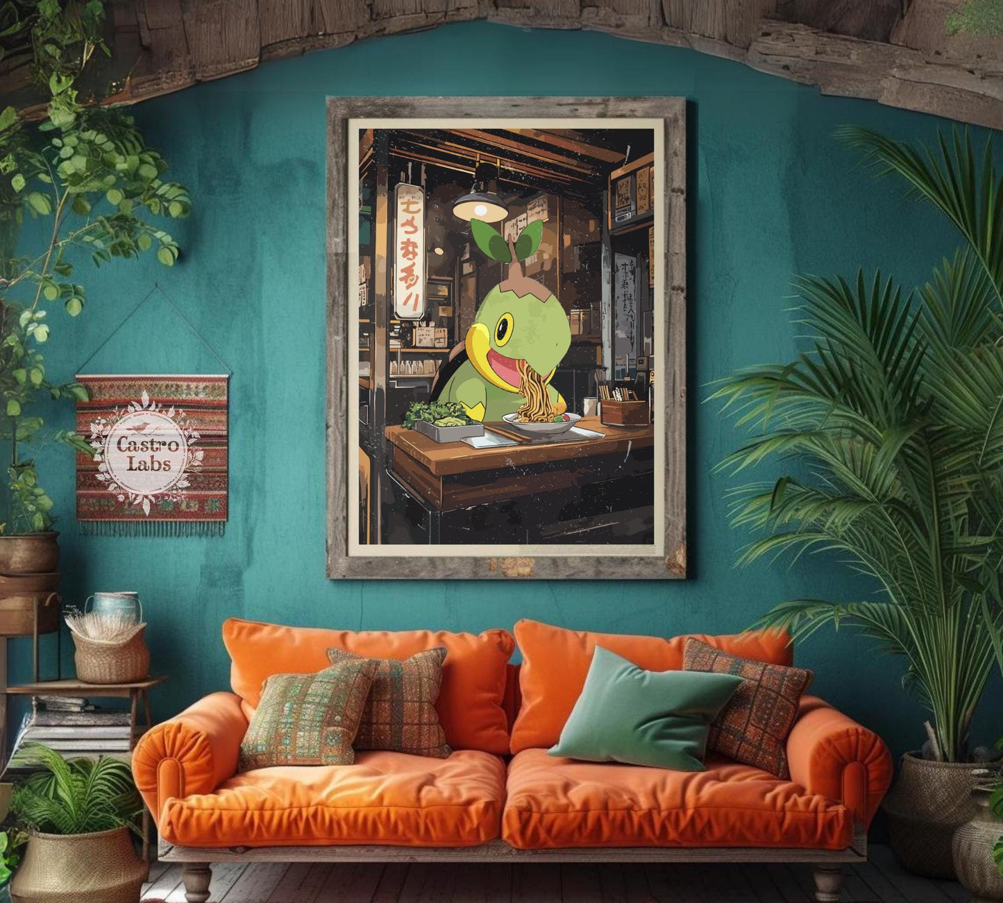Turtwig Ramen Series Poster