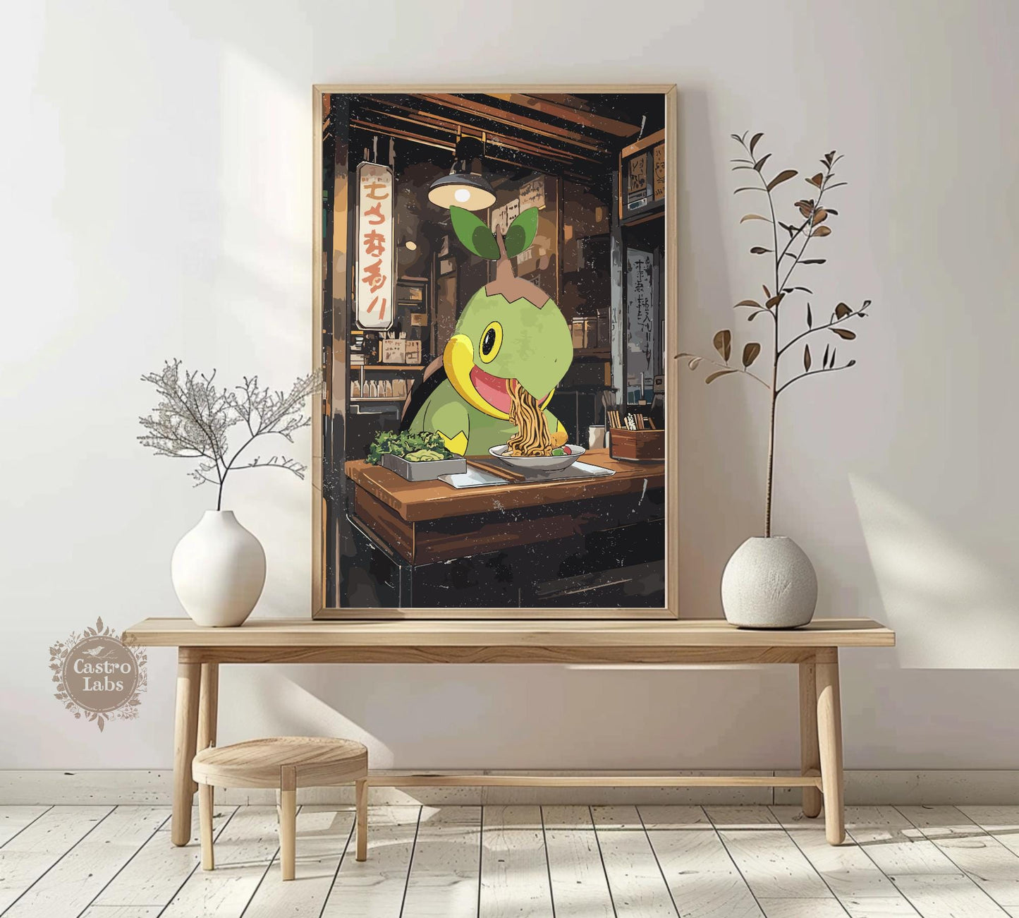 Turtwig Ramen Series Poster