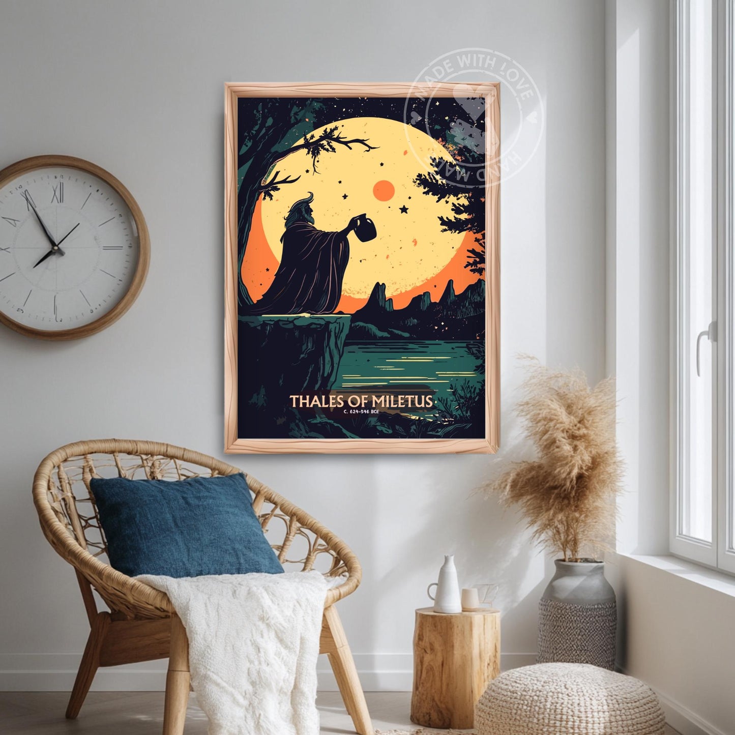Thales of Miletus Philosopher Print