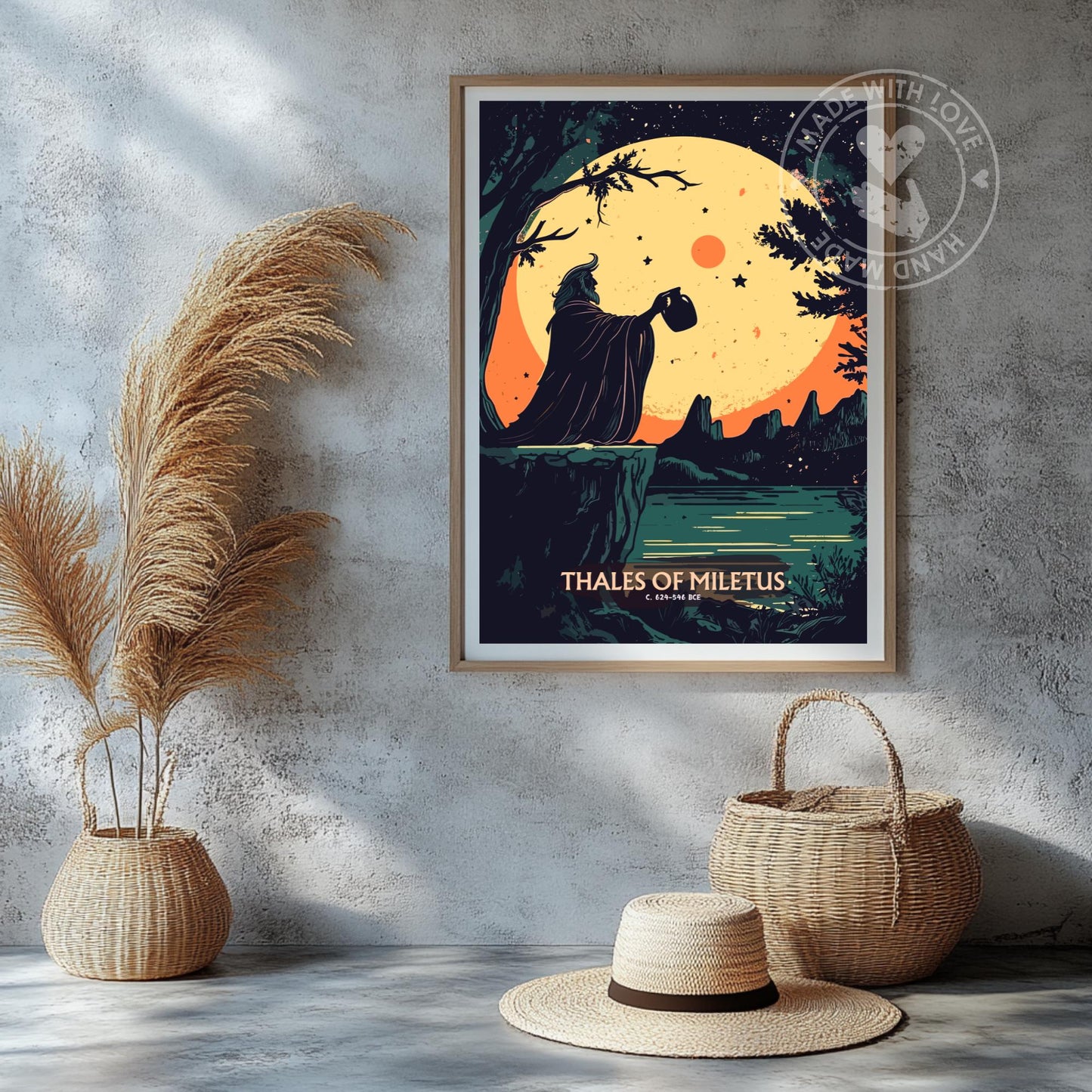 Thales of Miletus Philosopher Print