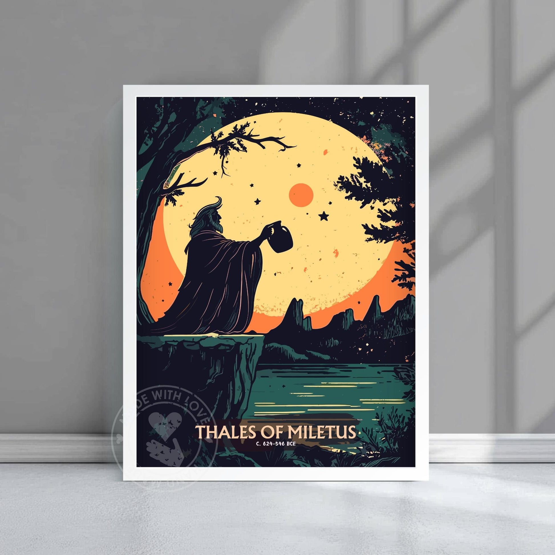 Thales of Miletus Philosopher Print