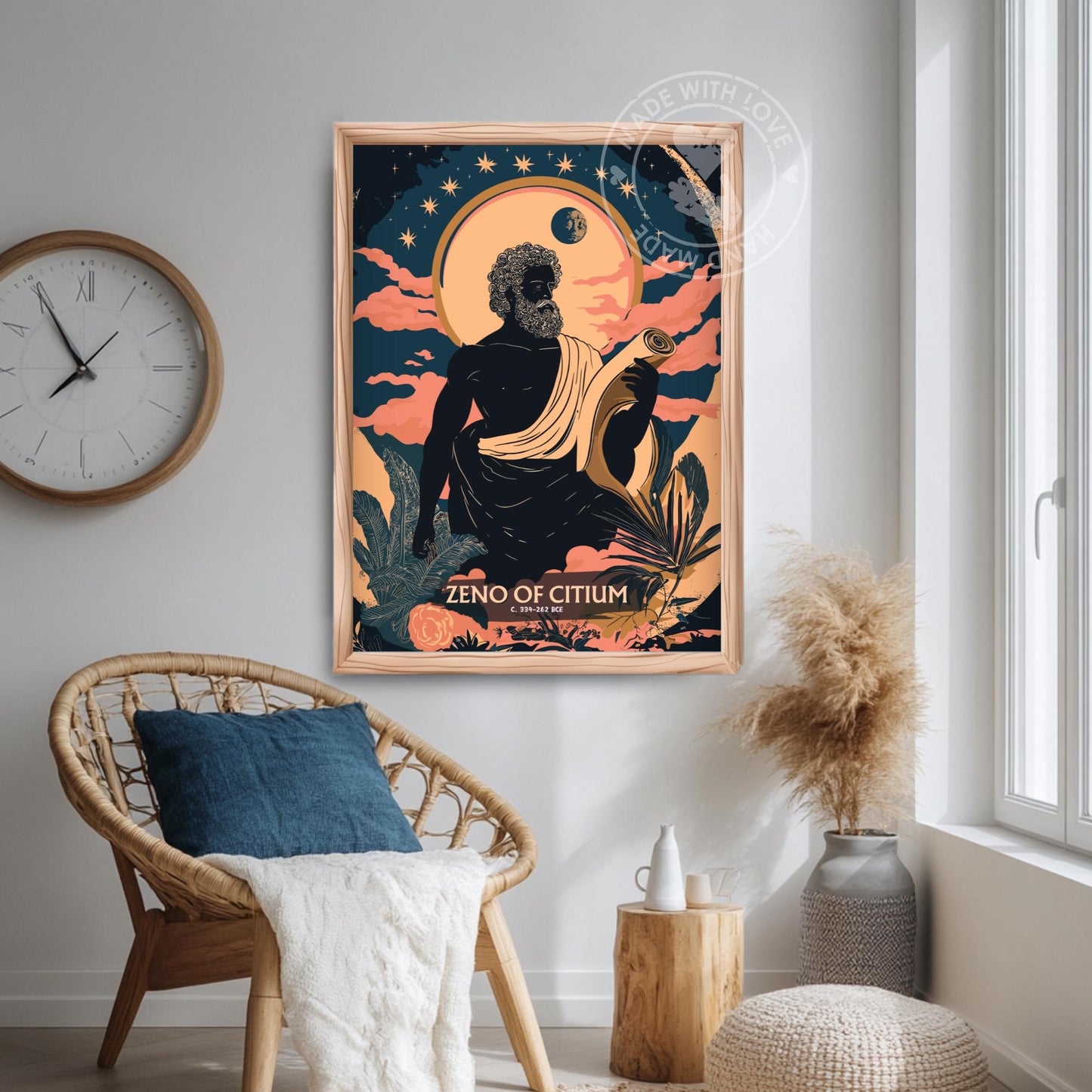 Zeno of Citium Philosopher Print