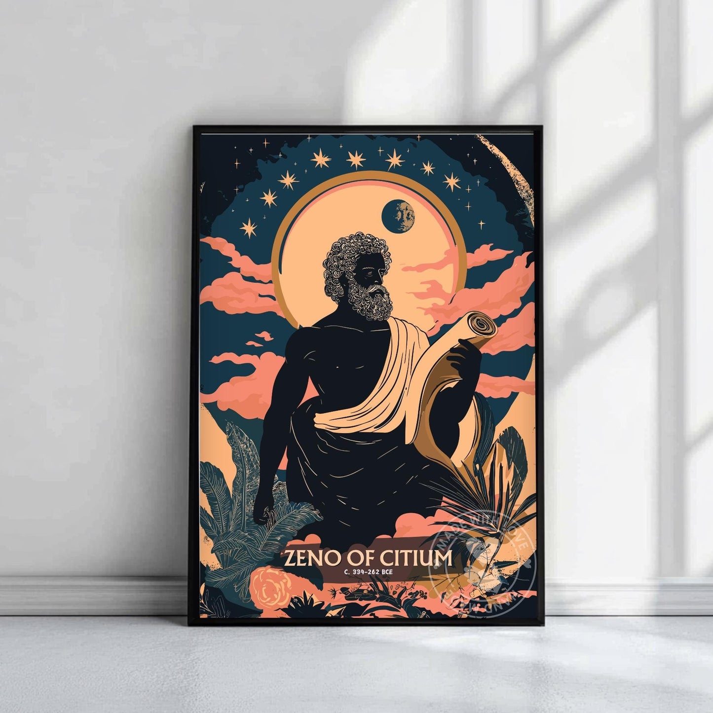 Zeno of Citium Philosopher Print