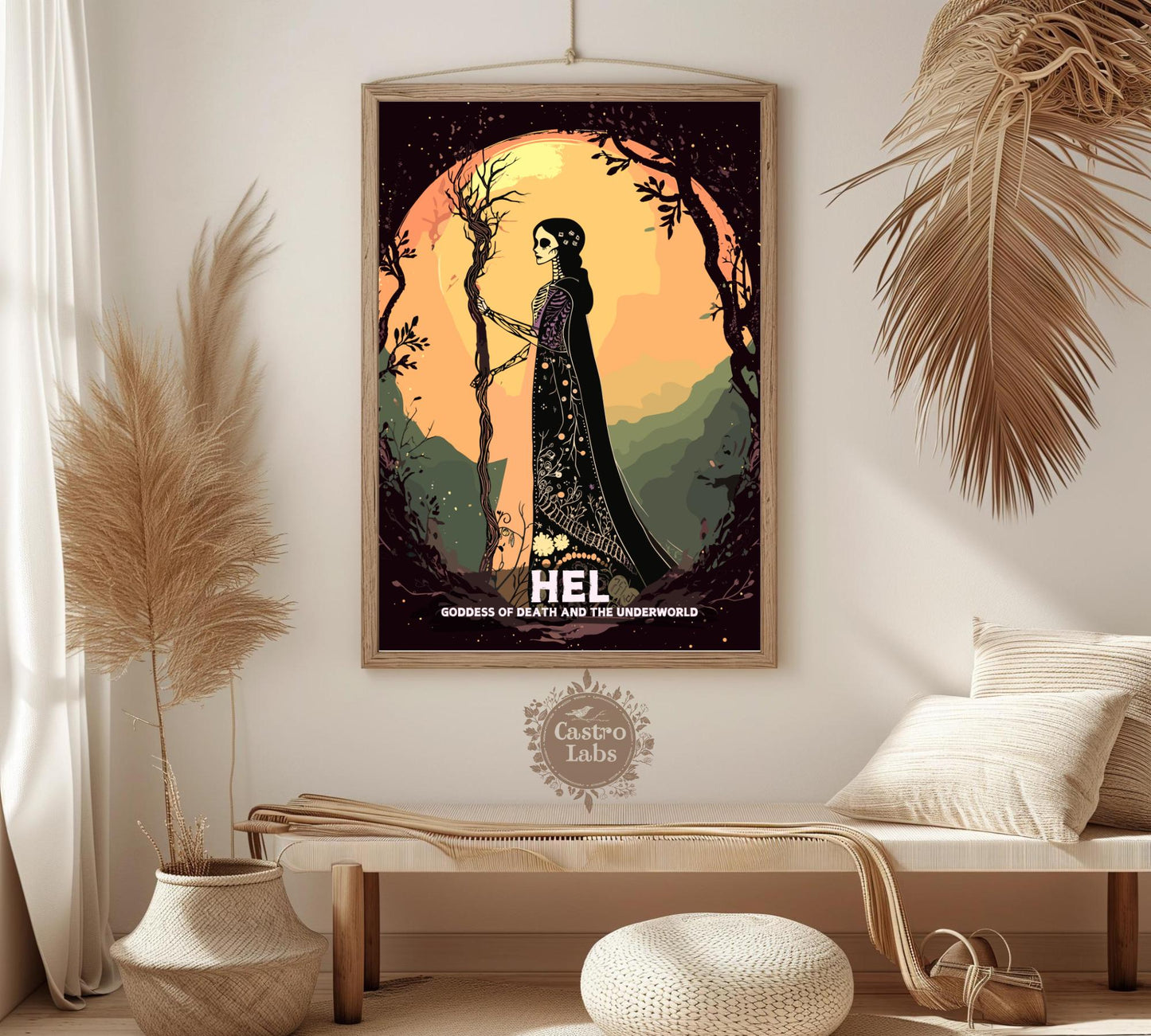 Hel Goddess Poster