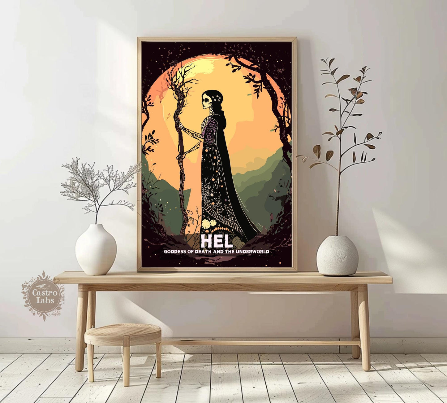 Hel Goddess Poster