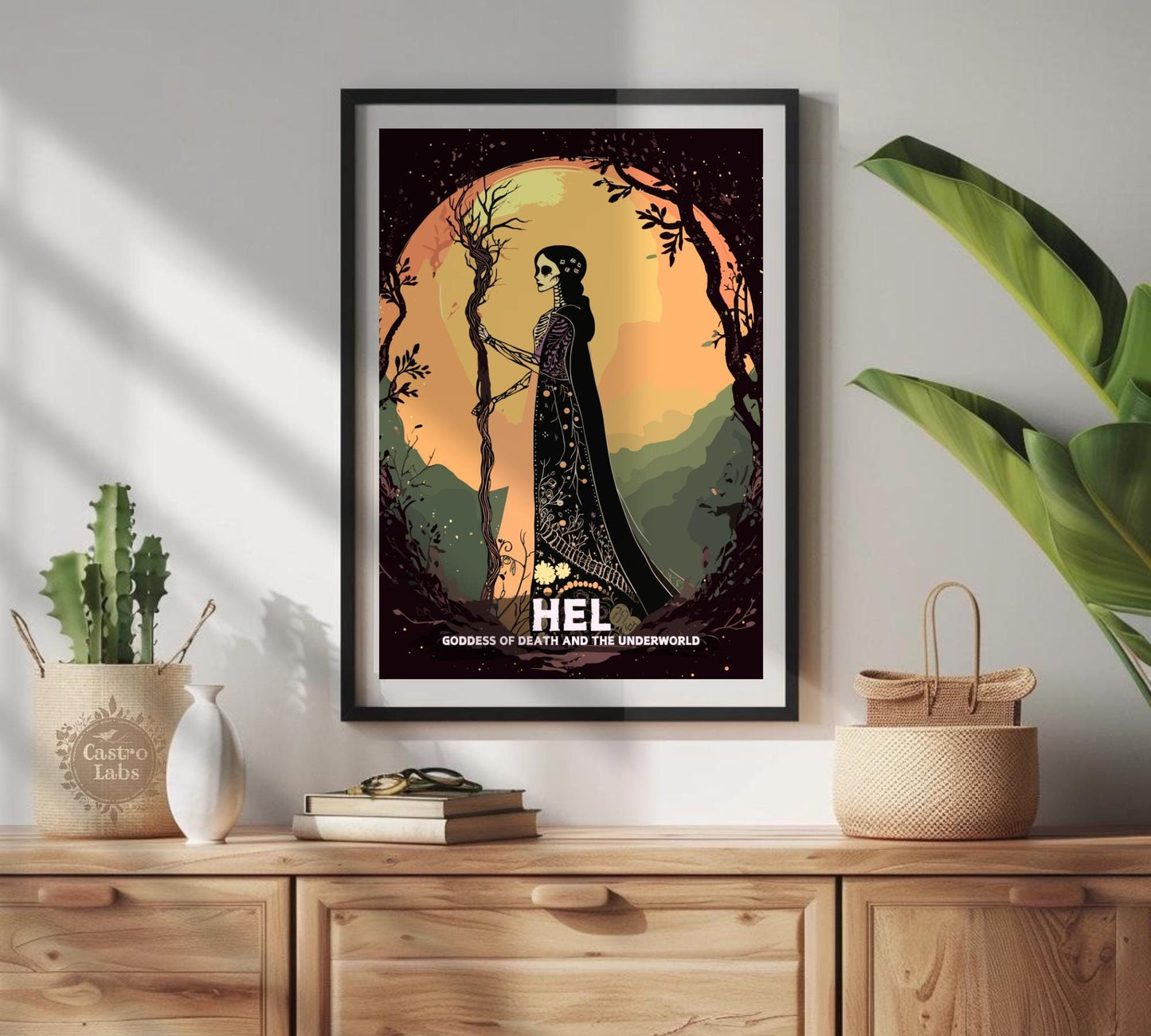 Hel Goddess Poster