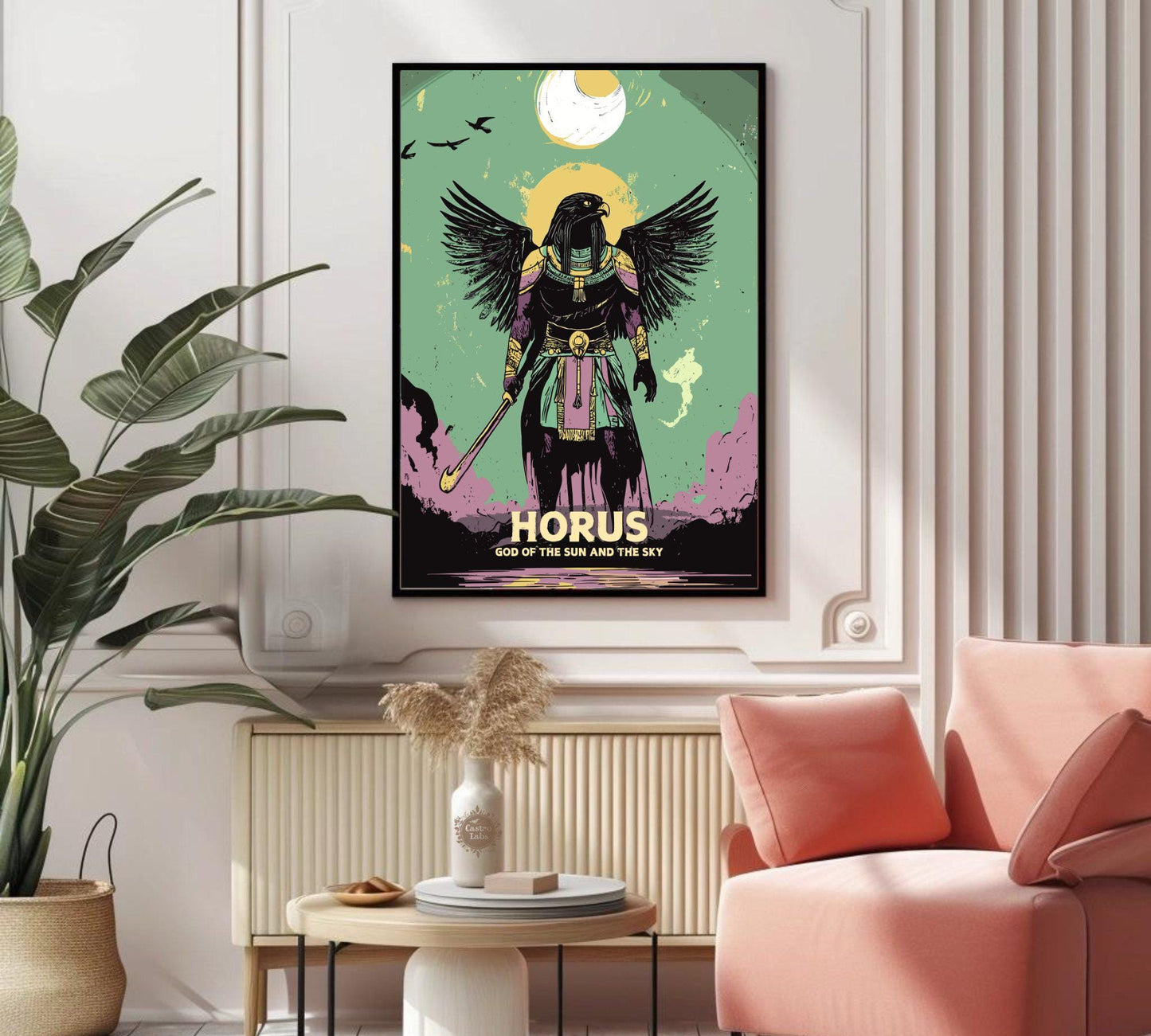 Horus Poster, Egyptian God Horus