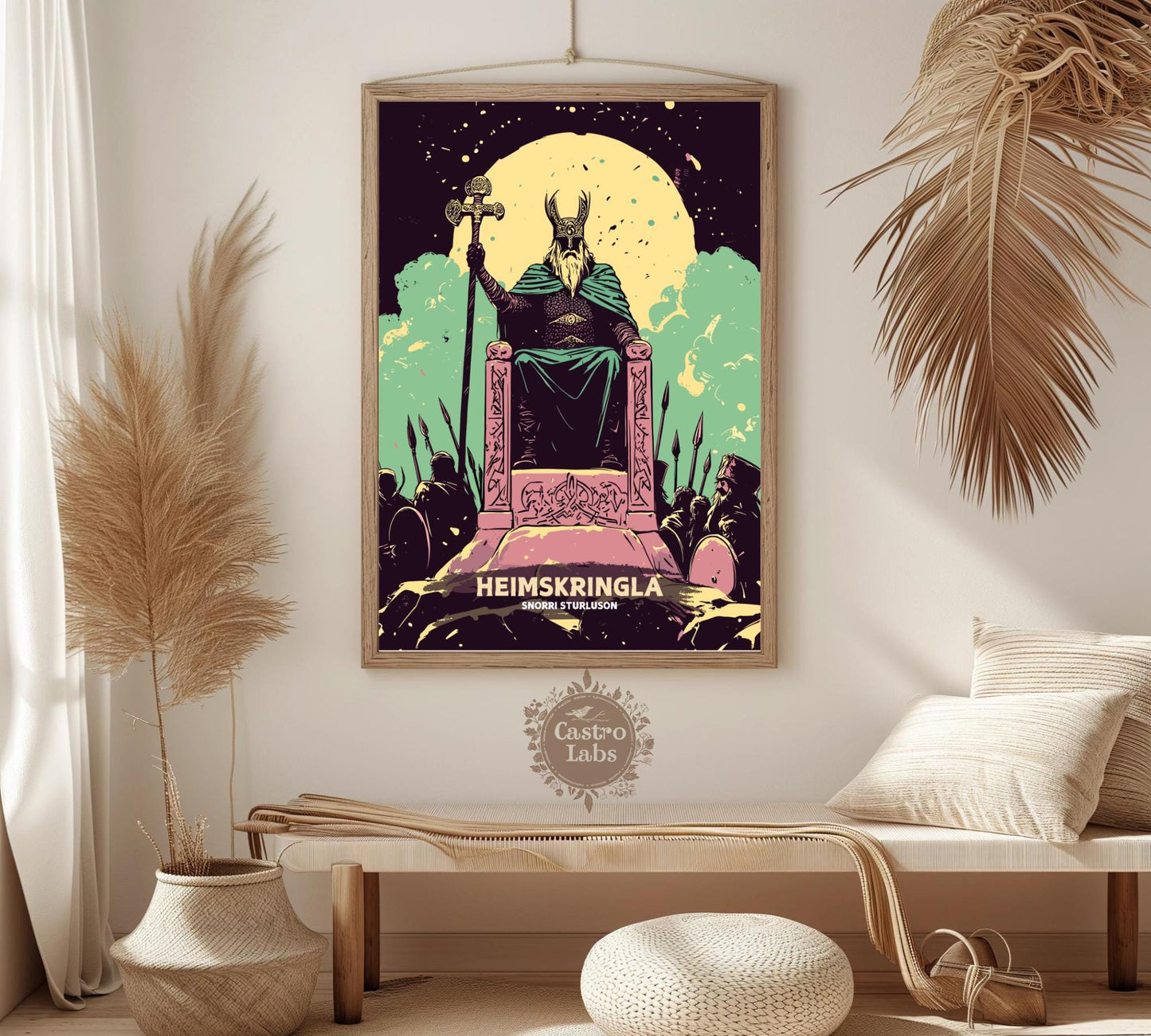 Heimskringla, Norse Folklore Artwork